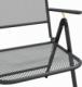 vidaXL vidaXL Składane krzesła ogrodowe, 2 szt., antracytowe, metalowa siatka 8