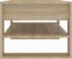 vidaXL vidaXL Stolik kawowy, dąb sonoma, 102x55x45, materiał drewnopochodny 4