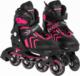 Rolki SporTrike ZSP.HP88-5.S.ROZ z wymienną płozą regulowane czarne r. 29-33 2
