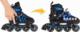 Rolki SporTrike ZSP.HP88-5.L.NIE z wymienną płozą regulowane czarne r. 39-43 3