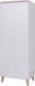 Selsey SELSEY Szafa Galmi 80 cm Biały mat 1