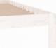 vidaXL vidaXL Rama łóżka, biała, lite drewno sosnowe, 140 x 190 cm 6