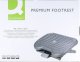 Q-Connect Podnóżek Q-CONNECT, premium, 460 x 340 x 110 mm 3