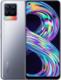 Smartfon Realme 8 8/128GB Dual SIM Srebrny + Folia Hydrożelowa Rock Space Anti Blue 1