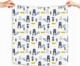 Babyboom Pielucha tetrowa Bobry niebieskie 1