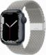Crong Crong Wave Band - Pleciony pasek do Apple Watch 42/44/45 mm (jasny szary) 3