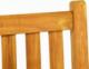 Divero Ławka ogrodowa 2-osobowa drewniana 120 cm 2