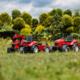 Falk FALK Traktor Massey Ferguson Czerwony na Pedały z Przyczepką od 3 Lat 6