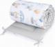 Babyboom BB Ochraniacz dwustronny Miś spadochron/szary 1