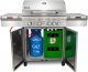Yoer SteakMaster GG01S Grill ogrodowy gazowy 17.2 kW 49 cm x 36 cm 3