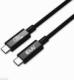 Kabel USB Club 3D USB-C - USB-C 2 m Czarny (CAC-1575) 2