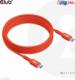 Kabel USB Club 3D USB-C - USB-C 2 m Pomarańczowy (CAC-1573) 11