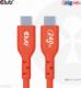 Kabel USB Club 3D USB-C - USB-C 2 m Pomarańczowy (CAC-1573) 12
