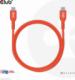 Kabel USB Club 3D USB-C - USB-C 2 m Pomarańczowy (CAC-1573) 8