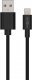 Kabel USB Ansmann USB-A - Lightning 1 m Czarny (1700-0131) 2