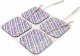 TensCare TensCare Carborn Mesh 4 pcs. Set Electrode Pads 50X50 mm 1