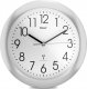 Mebus Mebus 52451 wireless wall clock silver 1