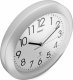 Mebus Mebus 52451 wireless wall clock silver 1