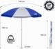 Nils Extreme Parasol plażowy 180 cm NC7819 2