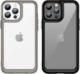Hurtel Outer Space Case etui do iPhone 13 Pro Max sztywny pokrowiec z żelową ramką niebieski 9