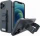 Hurtel Rope Case silikonowe etui ze smyczą torebka smycz pasek do Samsung Galaxy S22 granatowy 1