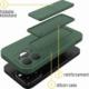 Wozinsky Wozinsky Kickstand Case silikonowe etui z podstawką etui Xiaomi Redmi 10 granatowe 2