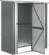 vidaXL vidaXL Szopa ogrodowa na rowery, szara, 180,5x97x209,5 cm, stal 3