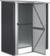 vidaXL vidaXL Szopa ogrodowa na rowery, antracytowa, 180,5x97x209,5 cm, stal 3