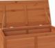 Skrzynia ogrodowa vidaXL vidaXL Ogrodowa skrzynia na poduszki, brązowa, 100x50x56 cm, jodłowa 6