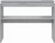 vidaXL Stolik konsolowy, szary dąb sonoma, 102x30x80 cm 3
