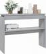 vidaXL Stolik konsolowy, szary dąb sonoma, 102x30x80 cm 5