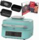 Grill elektryczny TurboTronic Grill elektryczny TurboTronic frytownica air fryer 1800w 5,5L Turkusowy 1