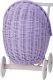 WickerPL LILI WIKLINOWY WÓZEK W KOLORZE Lavendowym Z POŚCIELĄ 55X30 H45 CM 13