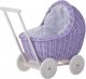 WickerPL LILI WIKLINOWY WÓZEK W KOLORZE Lavendowym Z POŚCIELĄ 55X30 H45 CM 9