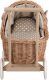 WickerPL Lili Wózek wiklinowy dla lalek z beżowym obszyciem 48x28 H26/47 cm standard 6