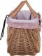 WickerPL WIKLINOWA TORBA NA ROWER KOSZ NA ROWER Z OBSZYCIEM 43X21 H27/35 CM 5