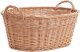 Kosz na pranie WickerPL Wiklinowa Wanienka w Kolorze Naturalnym kosz na pranie 60x44x23 cm 1