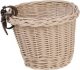 WickerPL AKCESORIA ROWEROWE KOSZ NA ROWER DZIECIĘCY W KOLORZE beżowym 27X22 H17 CM 2