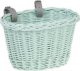 WickerPL akcesoria rowerowe Kosz na rower dziecięcy w kolorze miętowym 27x22 H17 cm 2