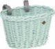 WickerPL akcesoria rowerowe Kosz na rower dziecięcy w kolorze miętowym 27x22 H17 cm 3
