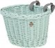 WickerPL akcesoria rowerowe Kosz na rower dziecięcy w kolorze miętowym 27x22 H17 cm 7
