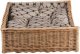 WickerPL BONNIE PROSTOKĄTNE LUKSUSOWE WIKLINOWE LEGOWISKO DLA PSA KANAPA DLA ZWIERZĄT 80X50 H10/19 CM 1