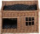 WickerPL RUBY DOMEK WIKLINOWY DLA KOTA PIĘTROWE LEGOWISKO DLA ZWIERZĄT Z PODUSZKAMI 56X36 H32/42 CM 2