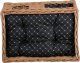 WickerPL RUBY DOMEK WIKLINOWY DLA KOTA PIĘTROWE LEGOWISKO DLA ZWIERZĄT Z PODUSZKAMI 56X36 H32/42 CM 6