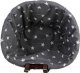 WickerPL WIKLINOWY KOSZ NA ROWER OBSZYTY KOSZ ROWEROWY MONTOWANY NA KIEROWNICY z dwoma skóranymi paskami 42X37 H24 CM 5