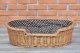 WickerPL Poppy OWALNE WIKLINOWE LEGOWISKO DLA ZWIERZĄT KOSZ DLA PSA 60X43 H16 / ROZMIAR WEWNĘTRZNY 45X31 H14 CM 6