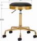 Activeshop TABORET KOSMETYCZNY H7 ZŁOTY CZARNY 2