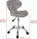 Gabbiano GABBIANO TABORET KOSMETYCZNY Q-4599 SZARY 1