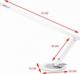 Lampka biurkowa Activeshop biała  (115250) 2