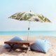 Ambiance Parasol plażowy ogrodowy łamany regulowany liście 180 cm 1